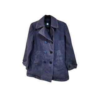 Gap Womens Denim Jean  Peacoat Jacket S